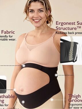 Momcozy BellyEmbrace - Momcozy Ergonest Maternity Belly Band